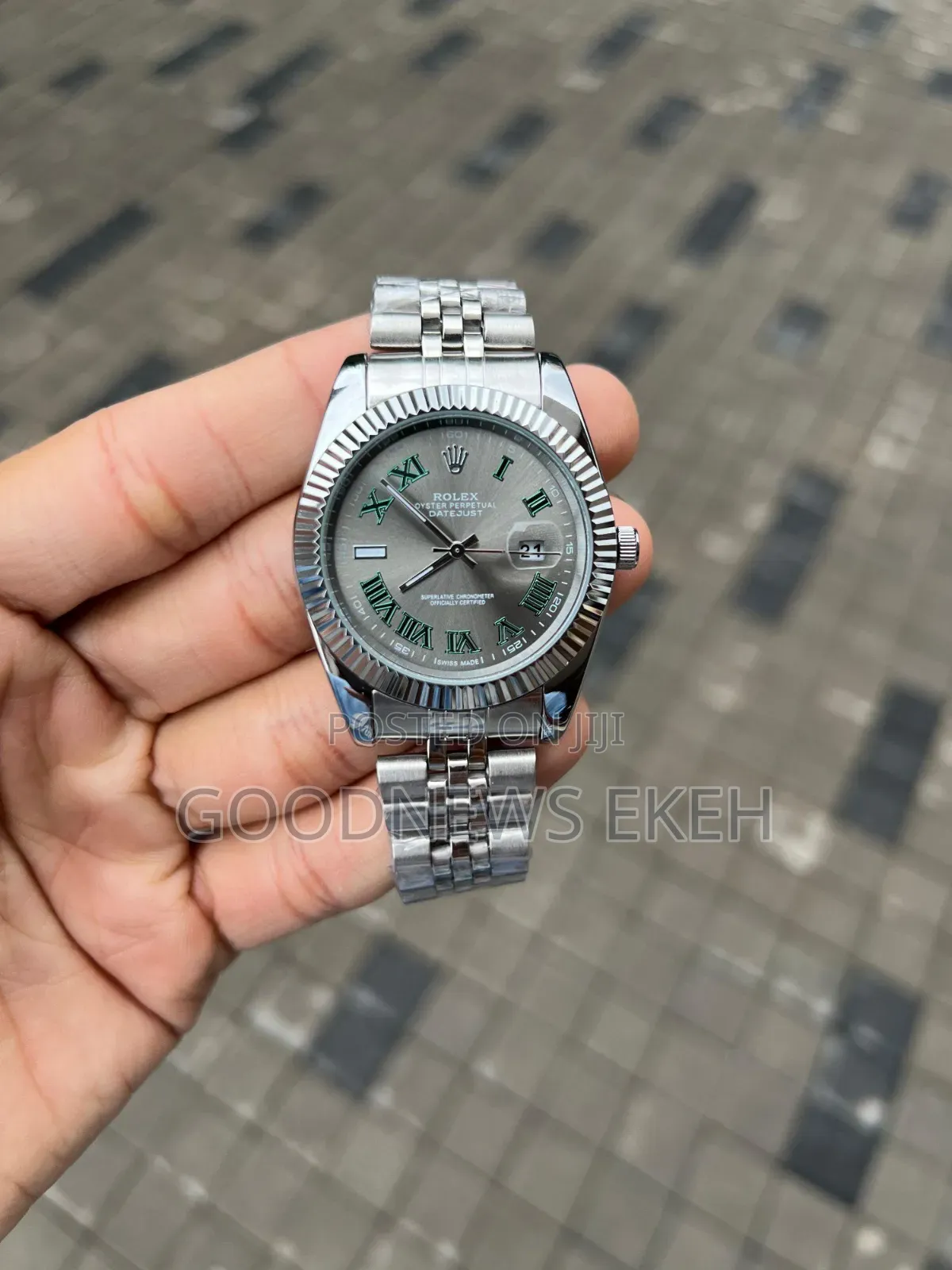 Rolex Datejust Sliver Watch for Men