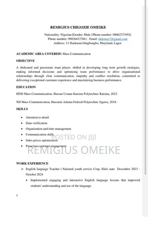Advertising and Sales