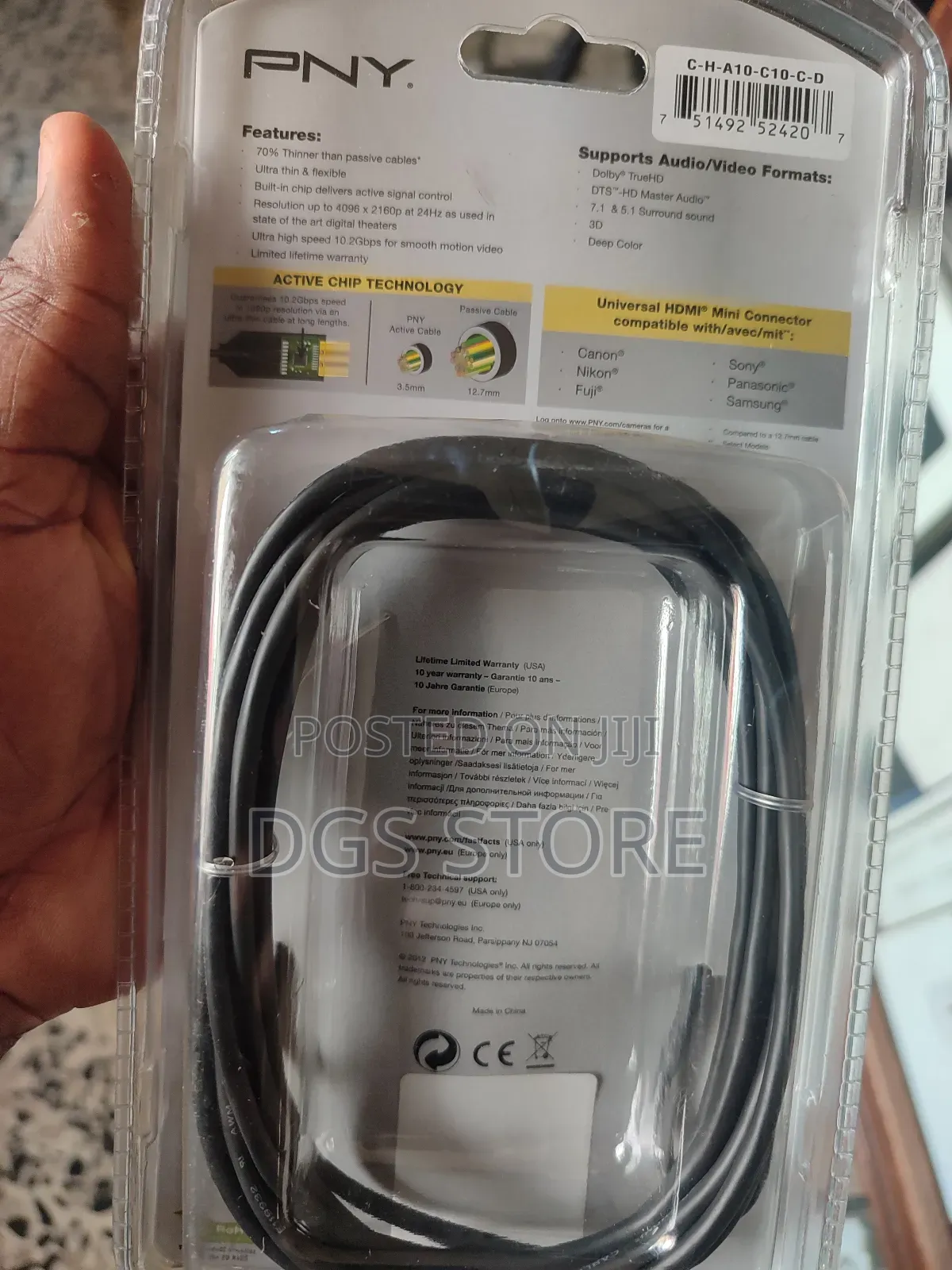 PNY HDMI Mini to HDMI Cable