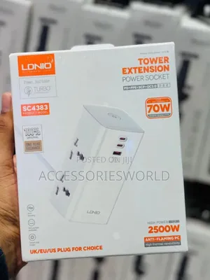 Ldnio Sc4383 70W Multifunctions Tower Extension Power