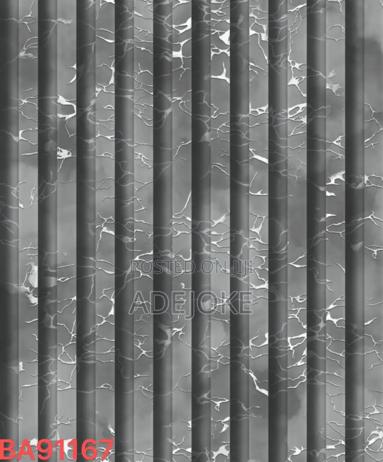 New Flutted Wallpaper (Non Adhesive)