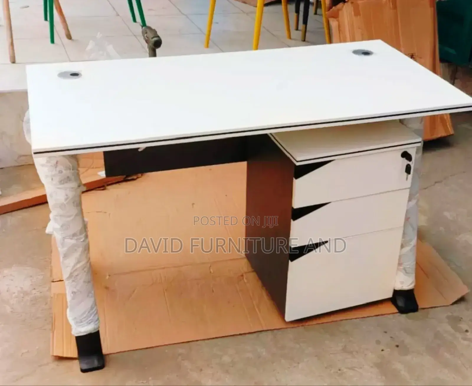White Top Desk