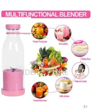 Rechargeable Portable Electric Juicer Smoothie Blender 300ml
