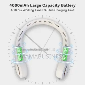 Rechargeable Neck Fan