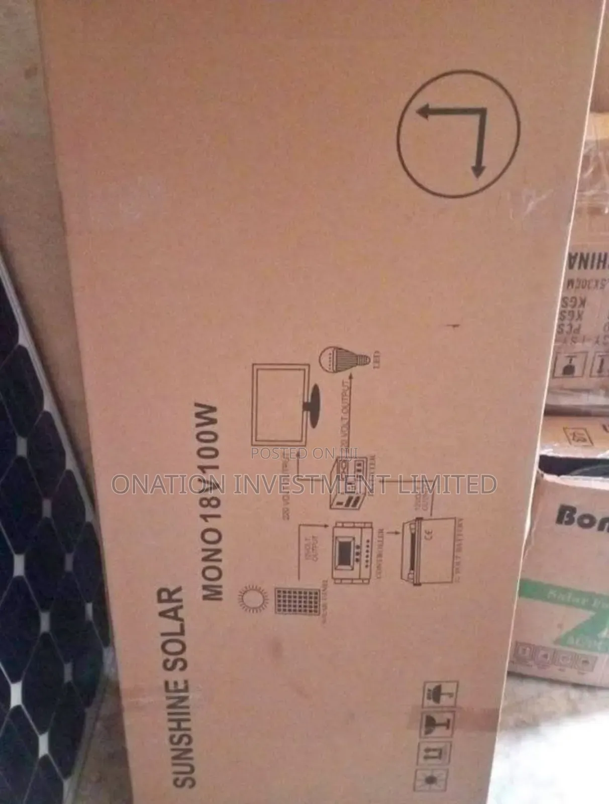 100w 18v Sunshine Mono Panel