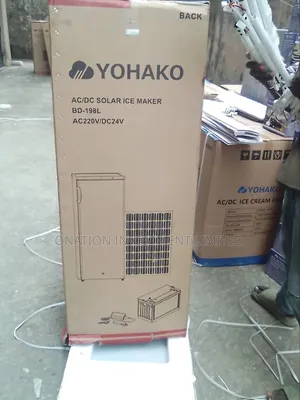 198l Yohako Upright Freezer Ice Maker