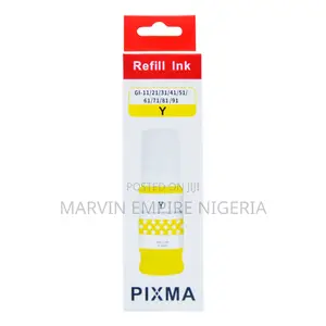 41 Ink Yellow Refill_ PIXMA G2420 G2460 G3420 G2430 Printer