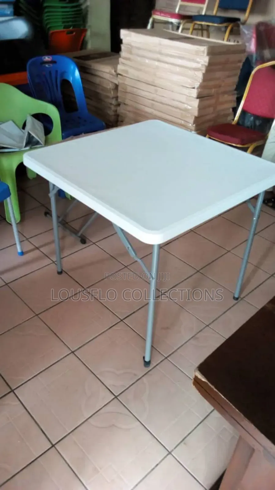 Quality Plastic Square Table for Event