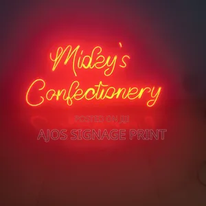 Neon Signage (Indoors)