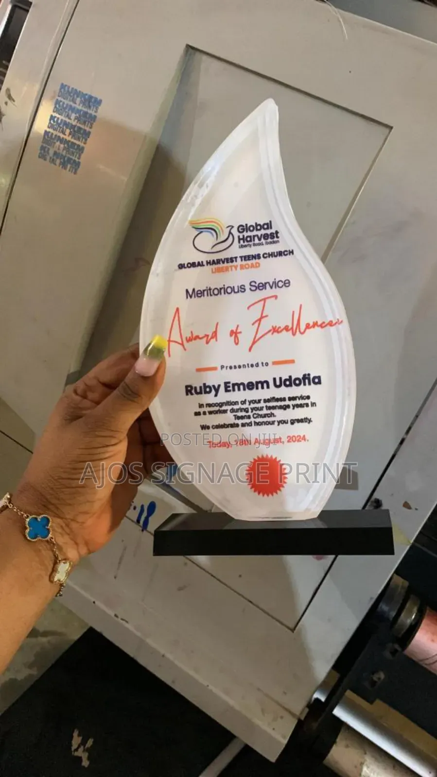 Acrlyic Award