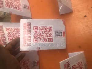 Acrylic Menu Scanner