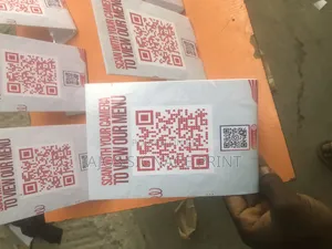 Acrylic Menu Scanner