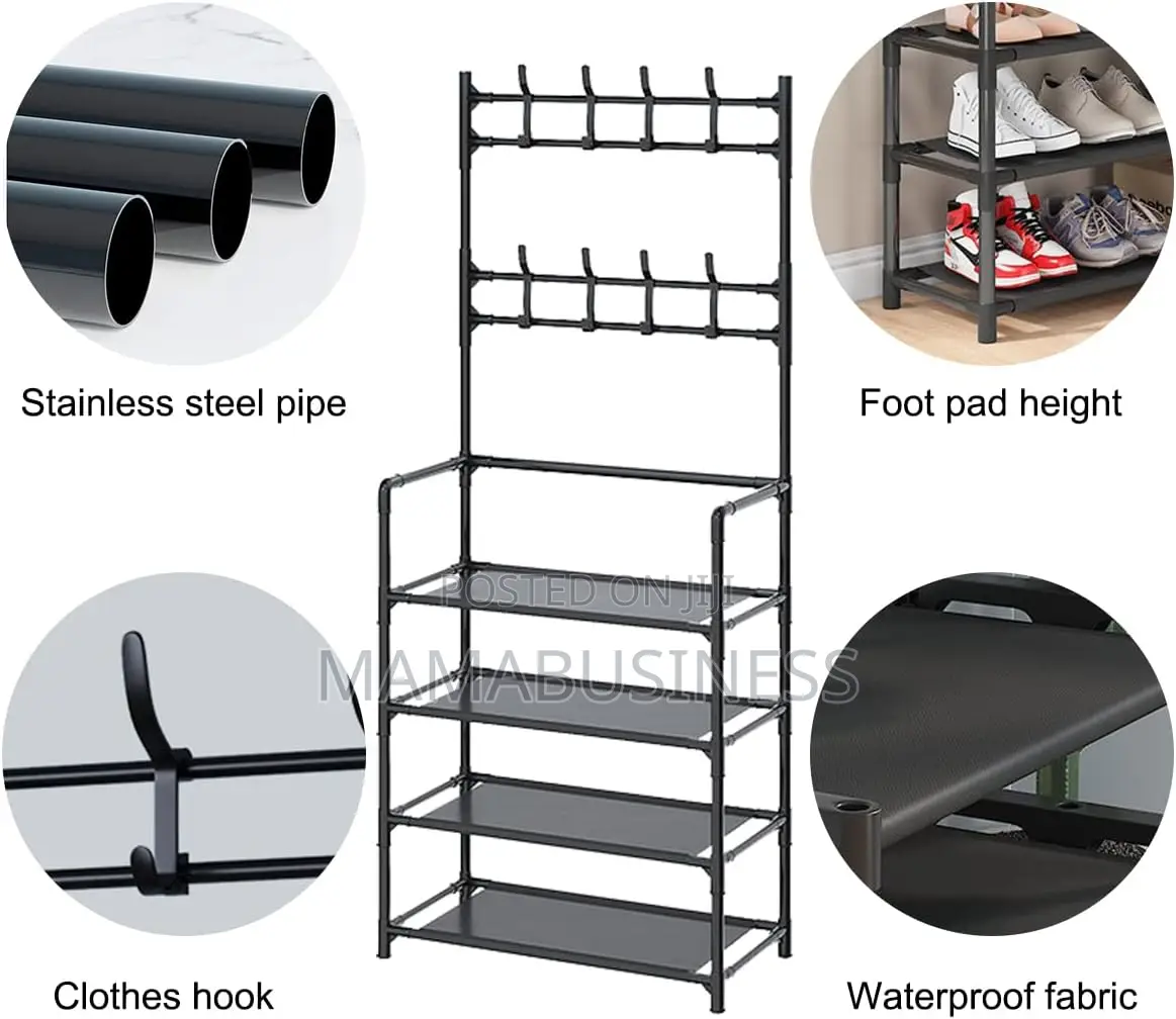 Shoe/Coat Rack (4 Layer, 60cm)
