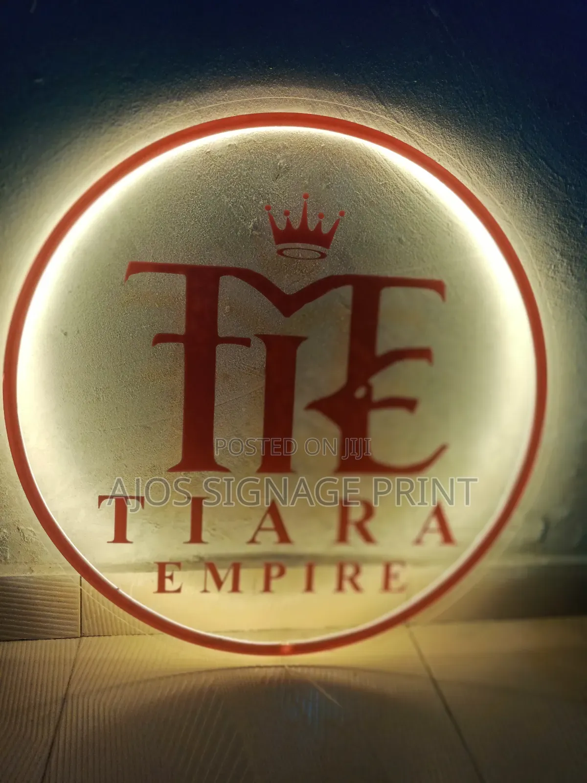 Acrylic Logo Signage