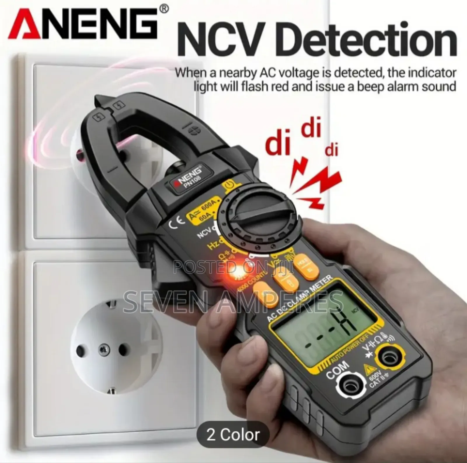 Aneng Pn 108 Ac/Dc Digital Clamp Multimeter