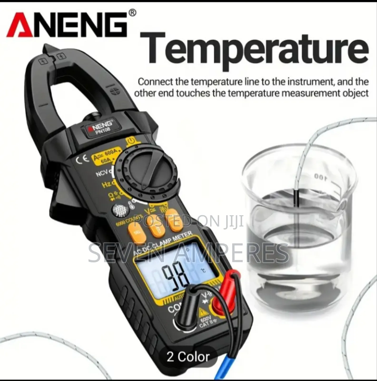 Aneng Pn 108 Ac/Dc Digital Clamp Multimeter