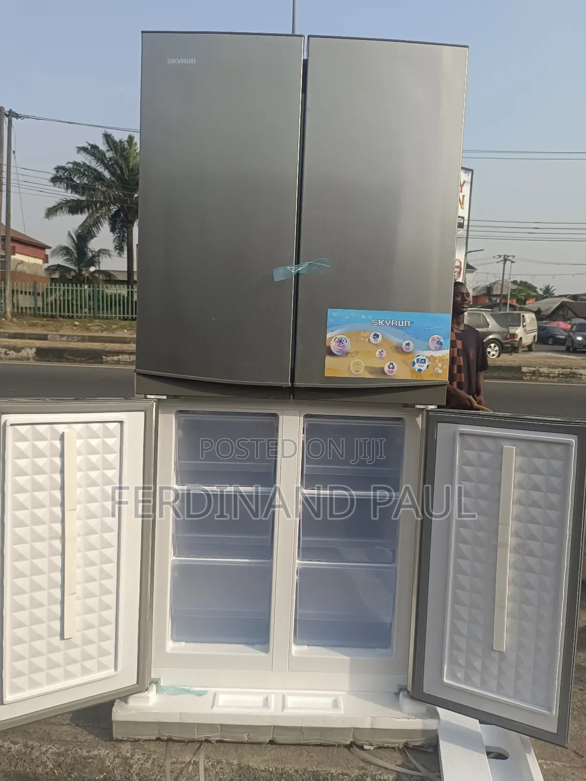Skyrun Side by Side Fridge