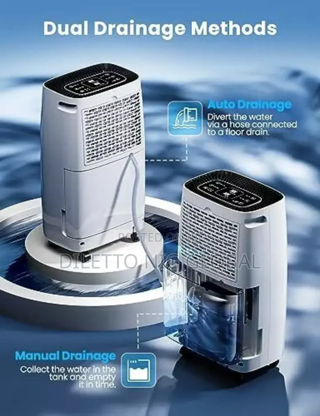 Air Ease 12l Digital Dehumidifier
