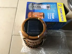 Rechargeable LED Solar Fan and Lamp, GSH-9299