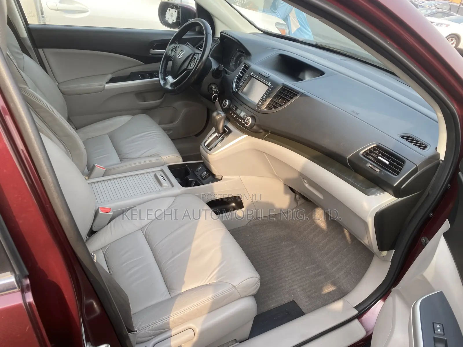 Honda CR-V EX-L 4dr SUV AWD (2.4L 4cyl 5A) 2012 Red