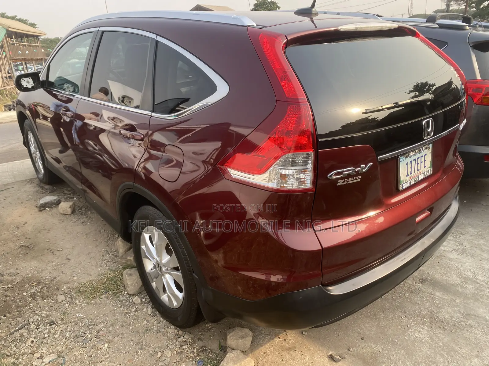 Honda CR-V EX-L 4dr SUV AWD (2.4L 4cyl 5A) 2012 Red