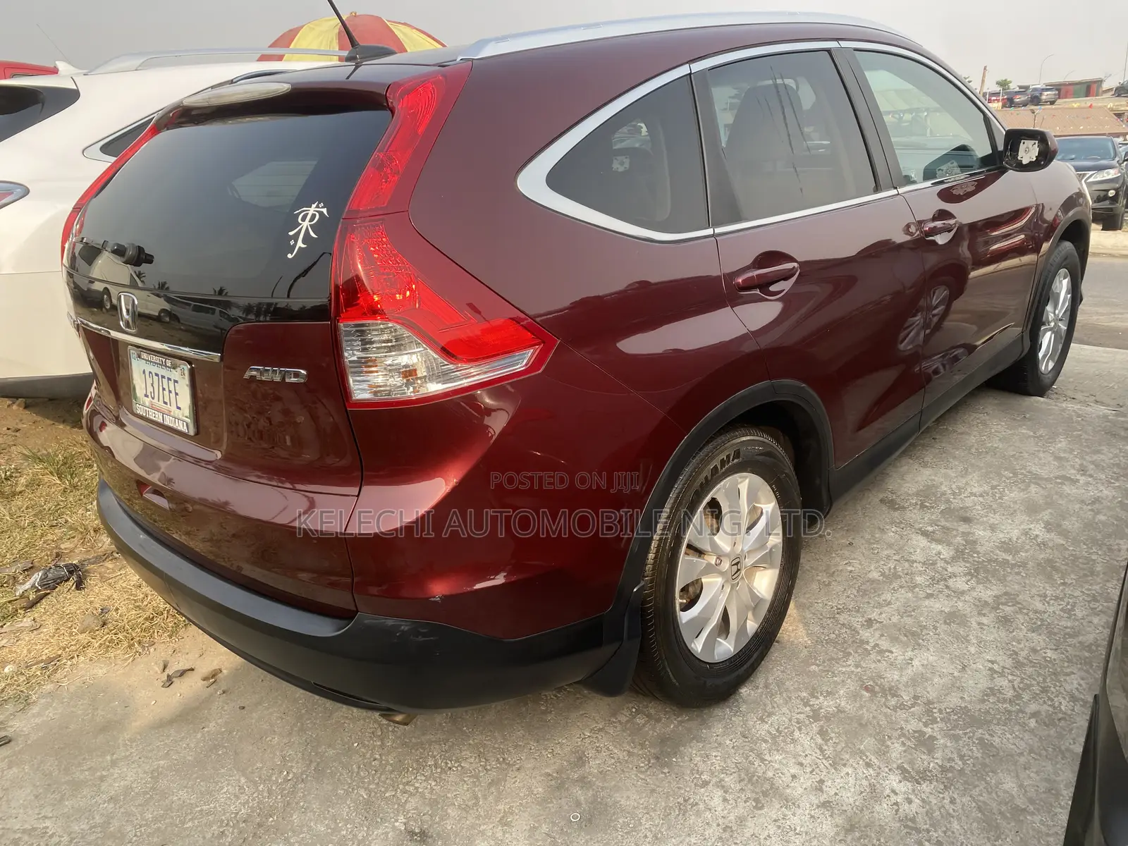 Honda CR-V EX-L 4dr SUV AWD (2.4L 4cyl 5A) 2012 Red