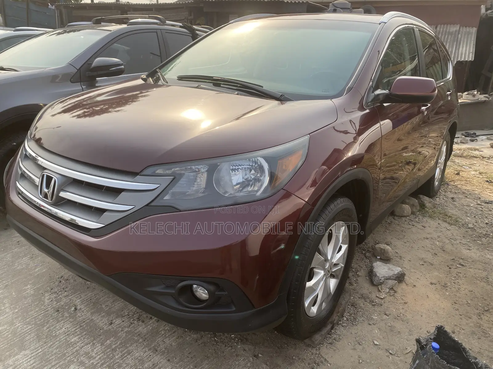 Honda CR-V EX-L 4dr SUV AWD (2.4L 4cyl 5A) 2012 Red