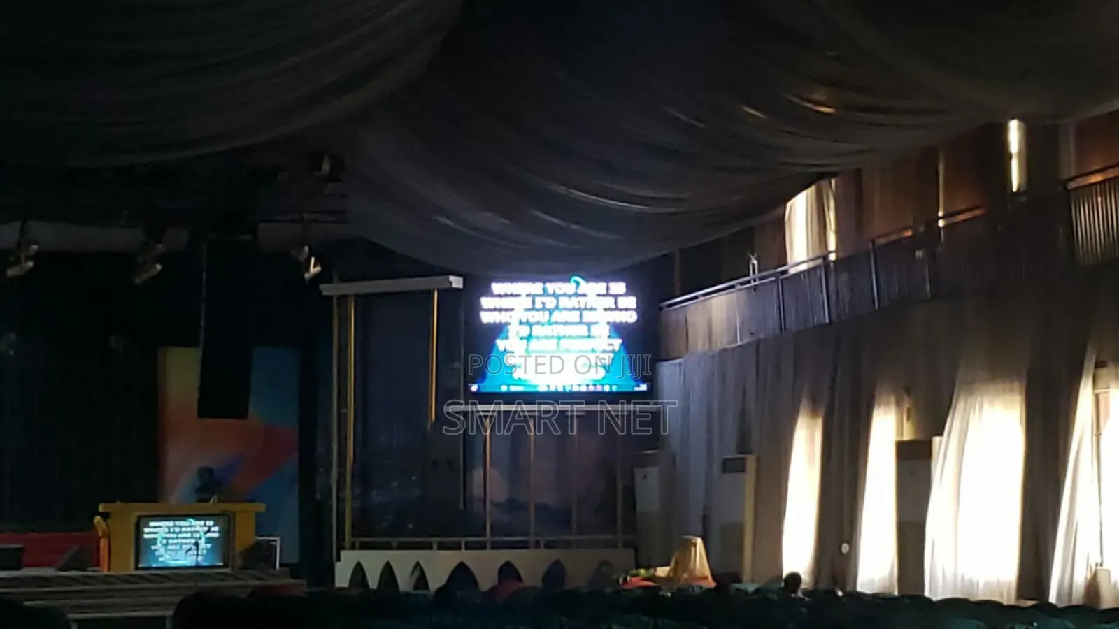 Ledscreen Installations and Programming,Rental,Stage, Stagelig Hotels,