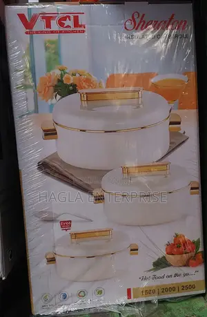 Set of 3 Sheraton Insulated Casserole