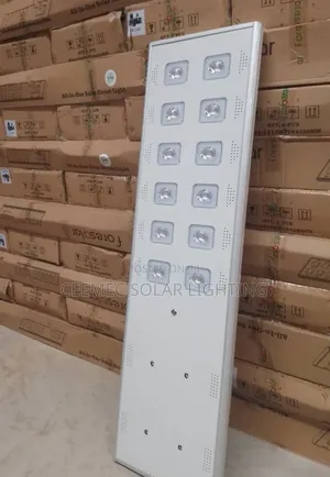 High Capacity Industrial Solar Street-Light 12-Eye