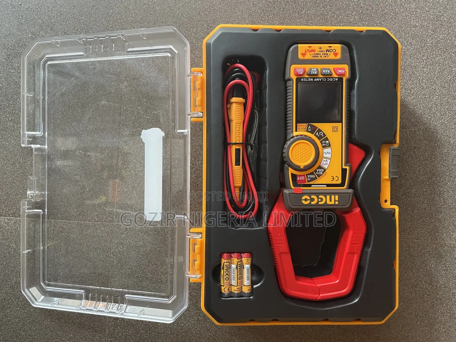 INGCO DC/AC Clamp Meter