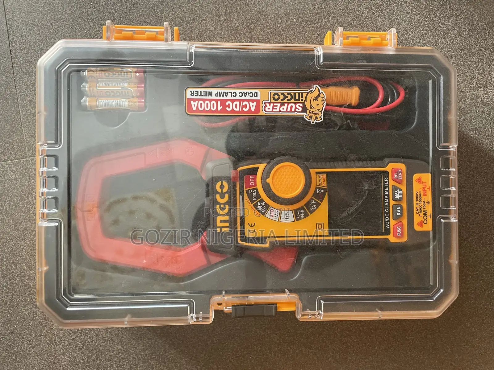 INGCO DC/AC Clamp Meter