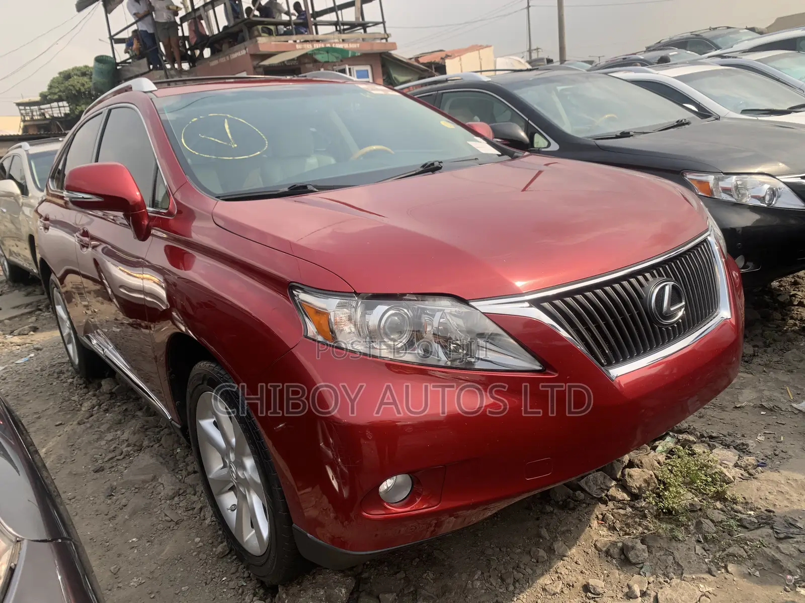 Lexus RX 2011 Red