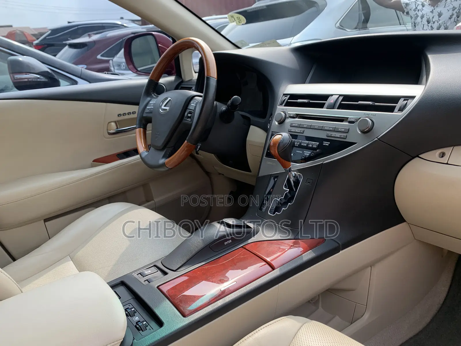 Lexus RX 2011 Red