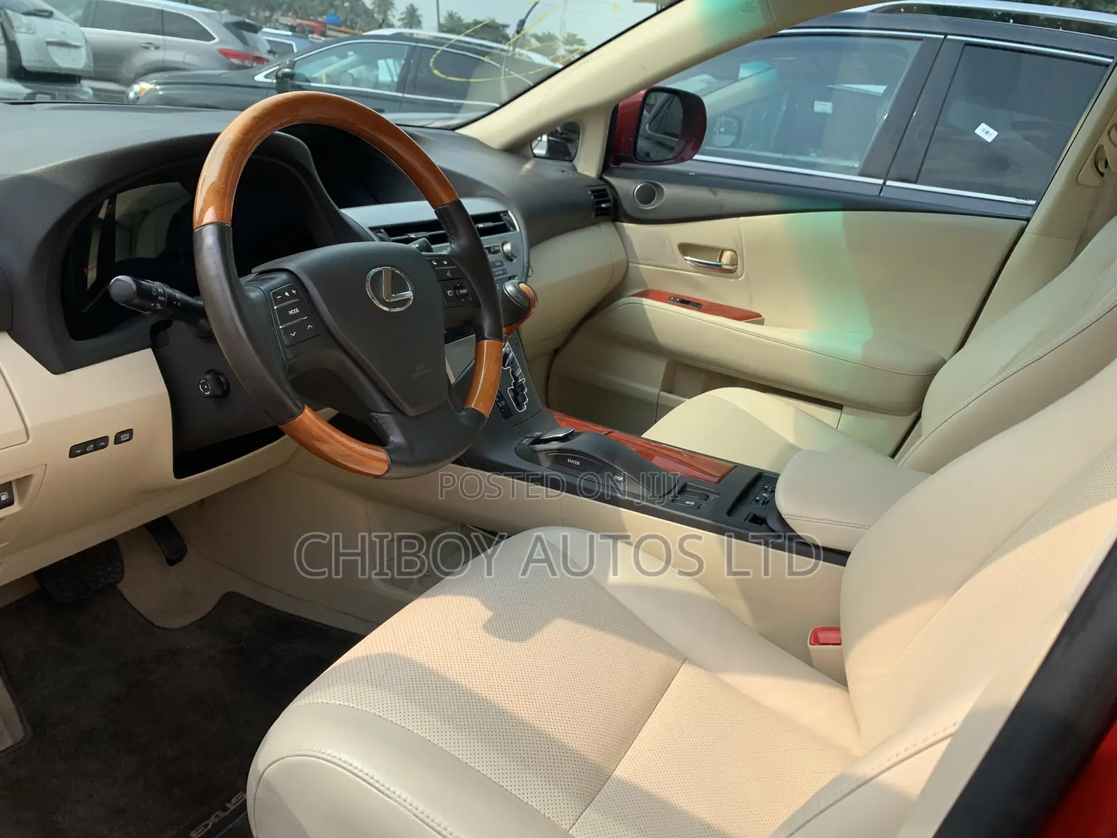 Lexus RX 2011 Red