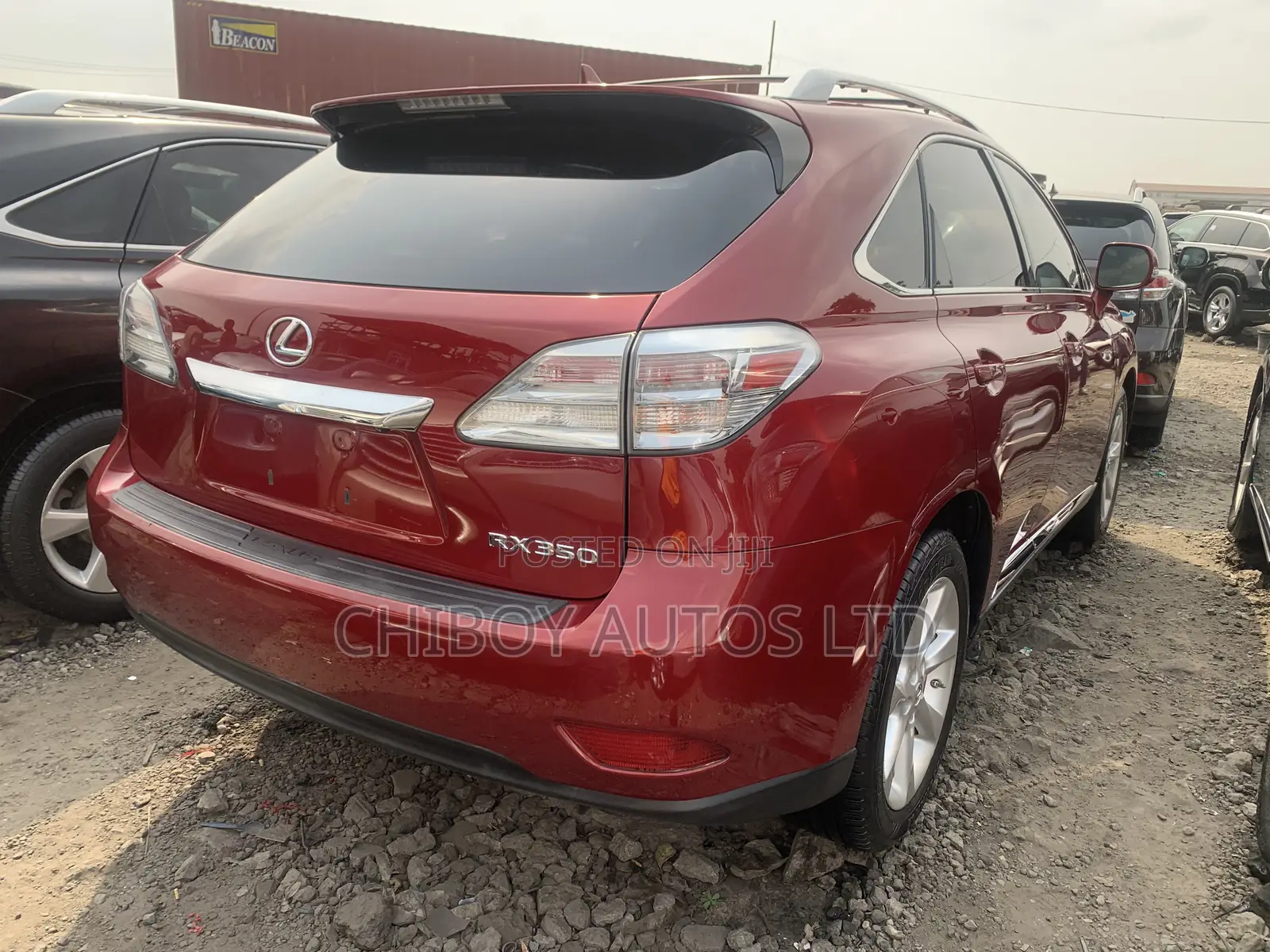Lexus RX 2011 Red
