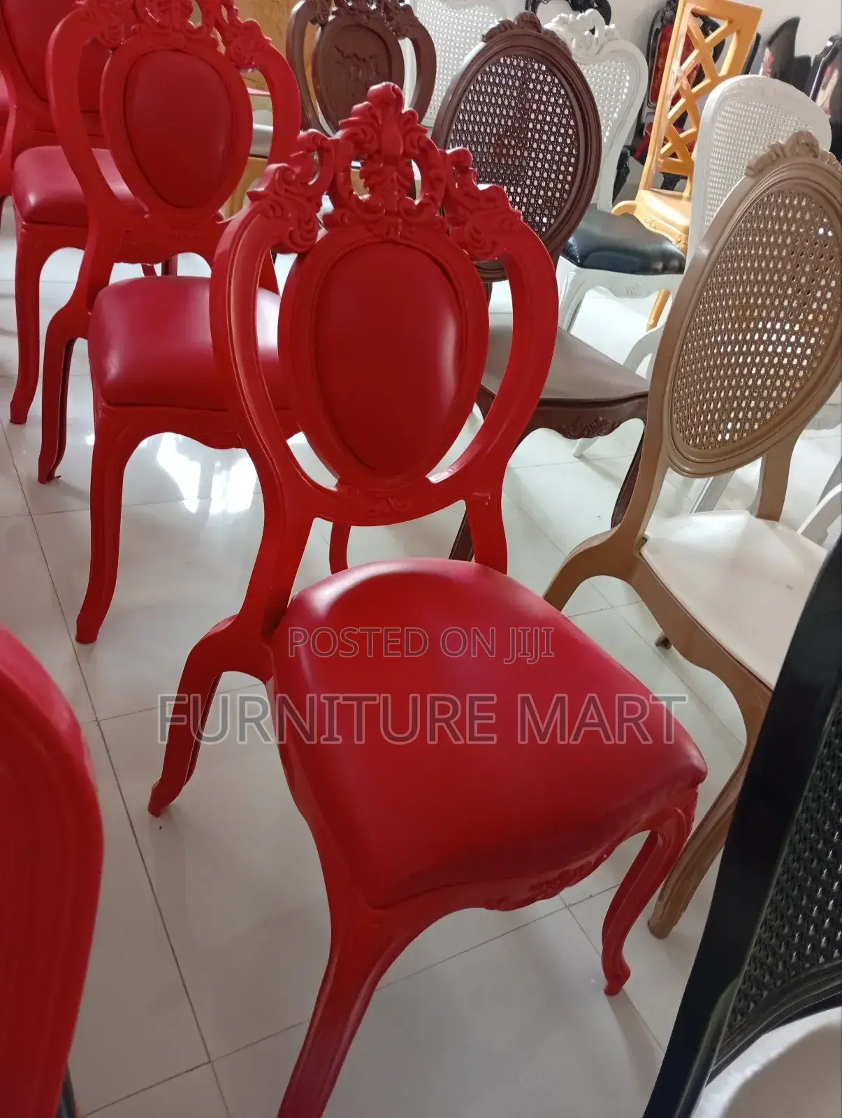 Exotic Plastic Chivalry Chairs
