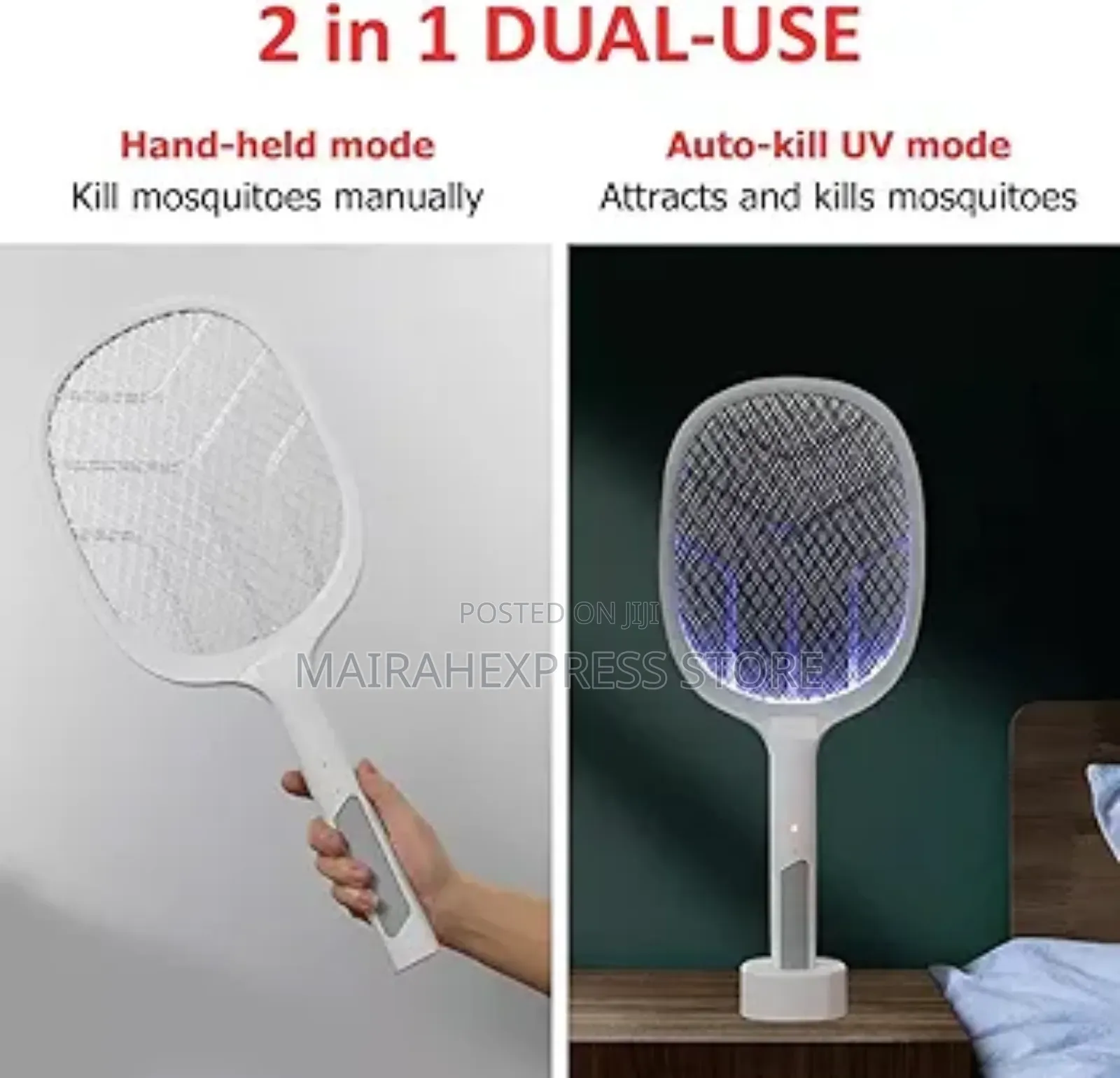 Rechargeable Handheld Electric Fly/Mosquito Swatter