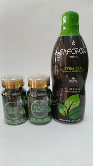 Diabe:Tes and Blood Sugar Combo Spidex15 + Faforon Stem Cell