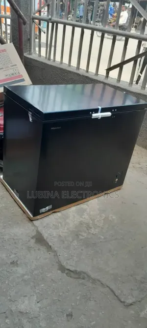 Brand New Hisense 250L Chest Freezer✓Black Colour✓External✓
