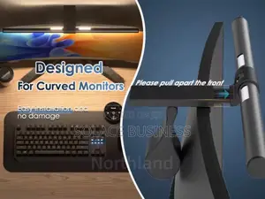 Monitor Lightbar With Remote Control Knob
