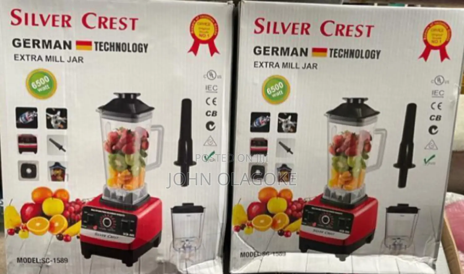 Silvercrest 2l Cup Blender Heavy Duty