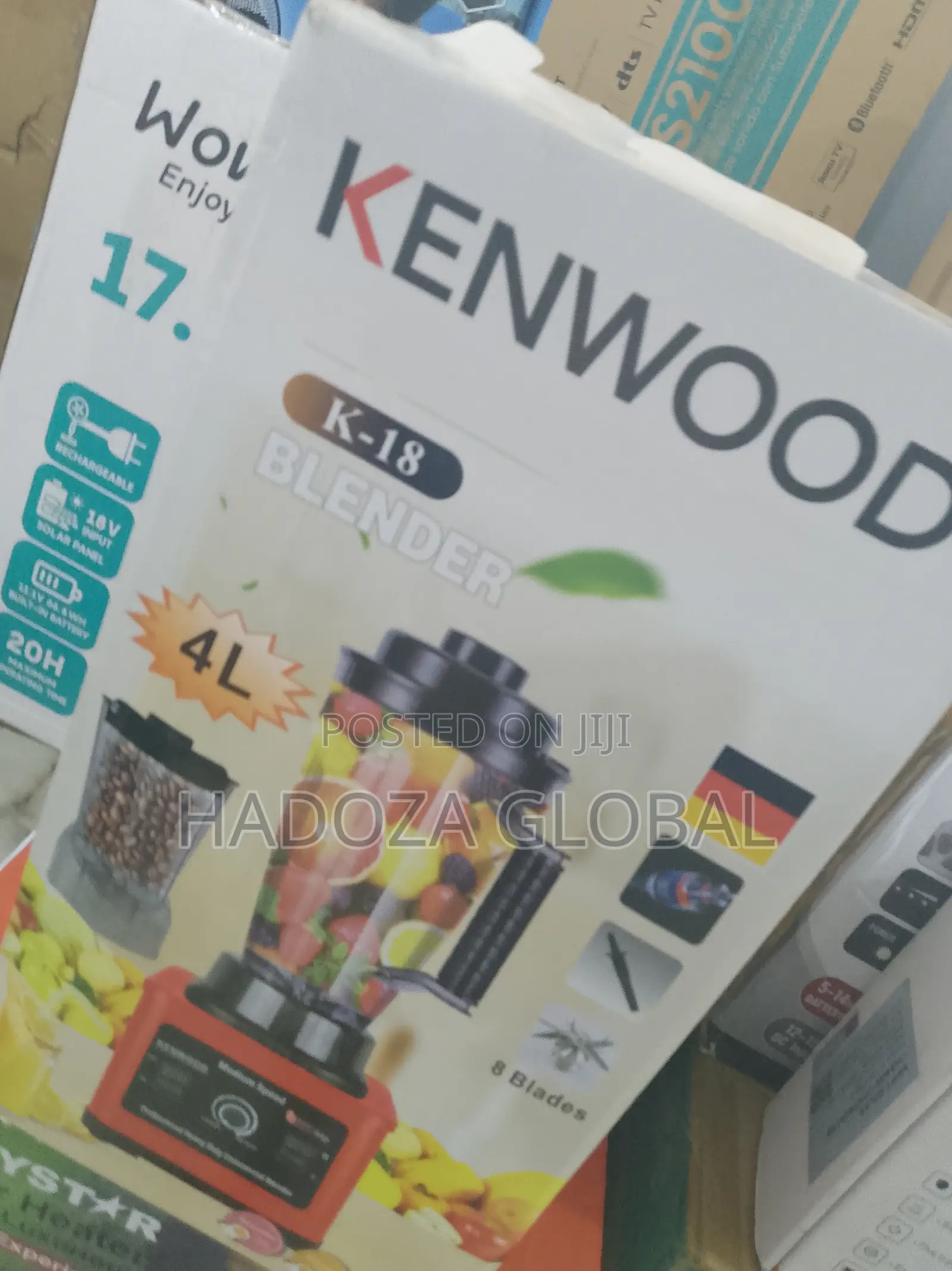 Experience Fresh Blend With Kewood Blender