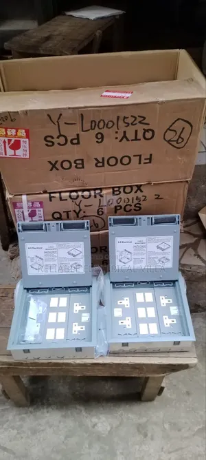 Floor Socket Box With 6 Data