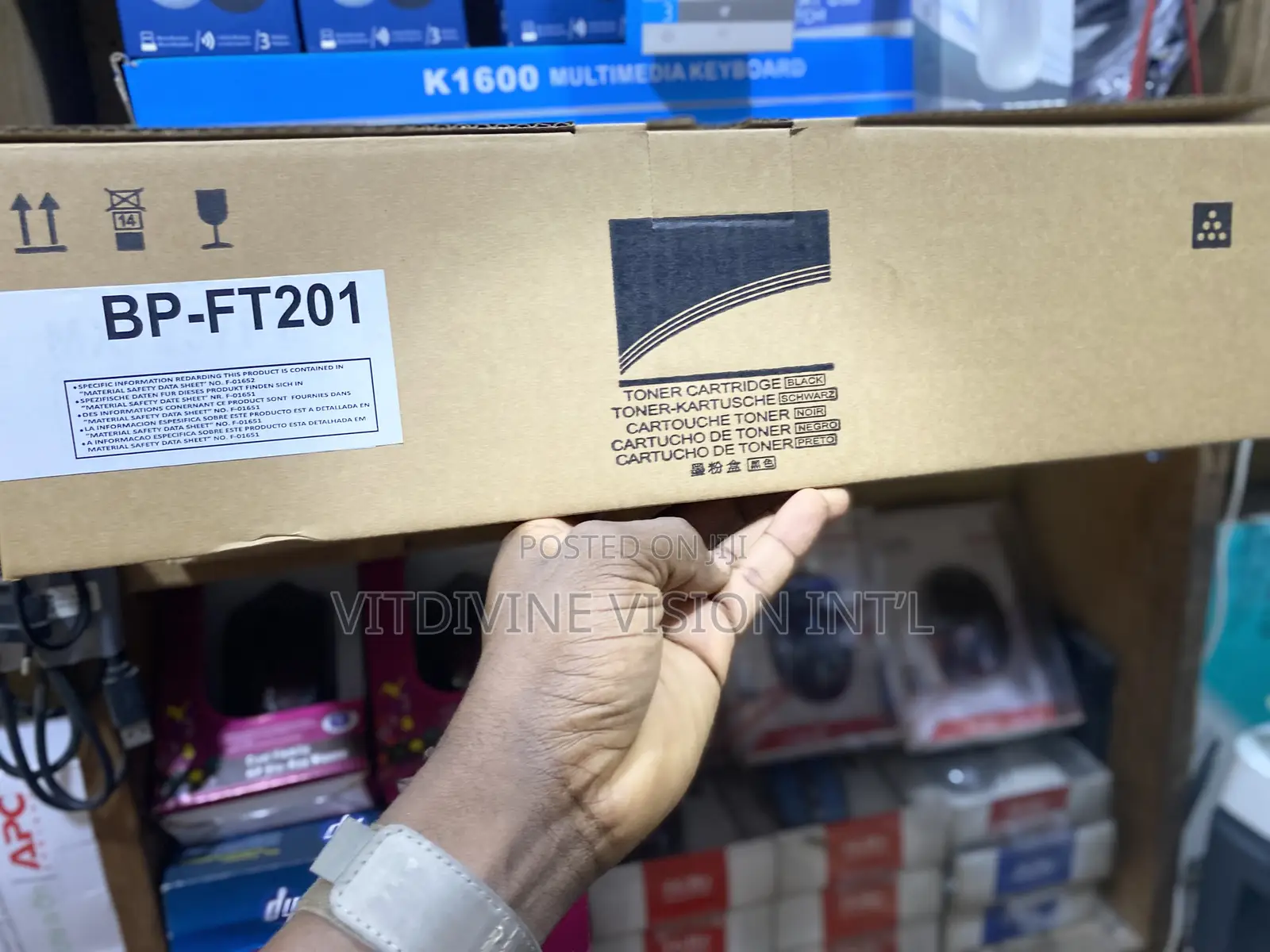 SHARP BP-FT210 Toner Cartridge Black and White - VITDIVINE VISION INT’L ...