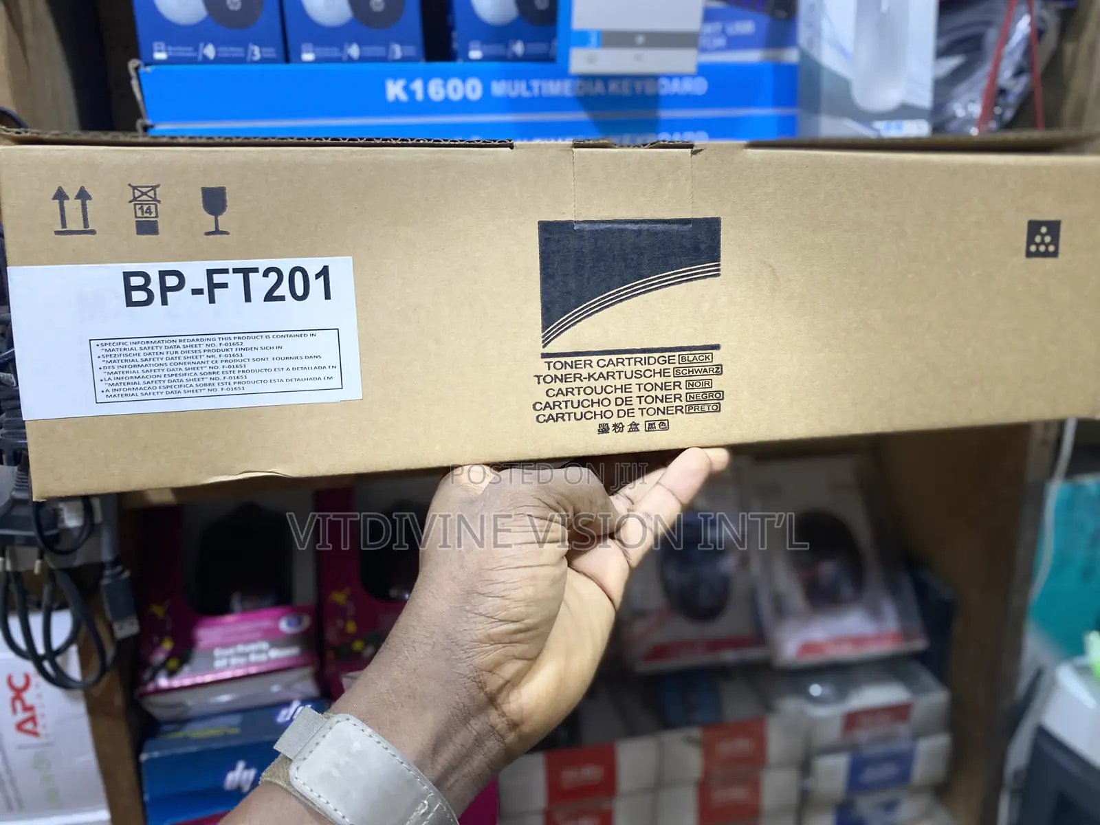 SHARP BP-FT210 Toner Cartridge Black and White - VITDIVINE VISION INT’L ...
