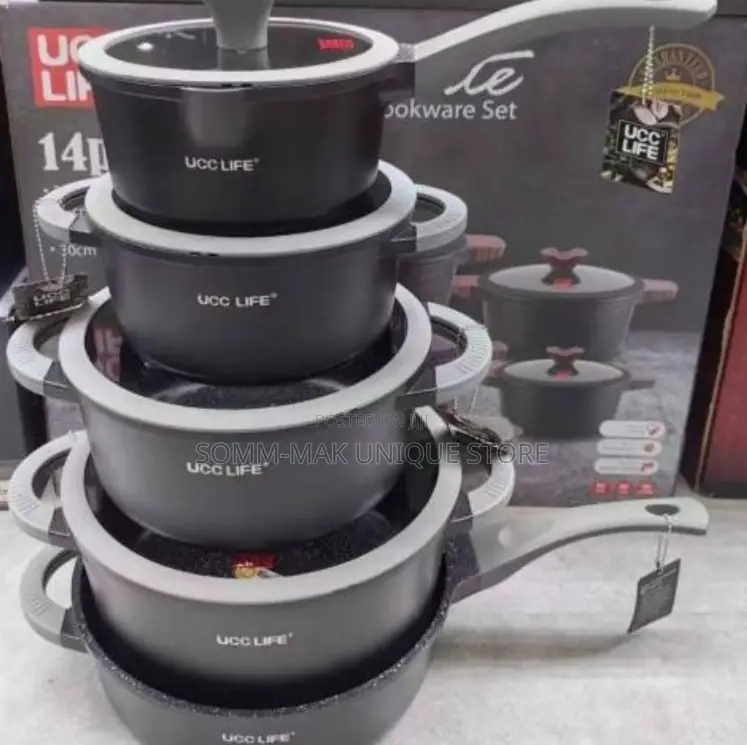 High Quality Luxury UCC Life Cookware Pot Set