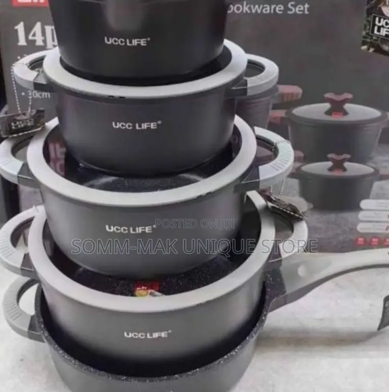 High Quality Luxury UCC Life Cookware Pot Set