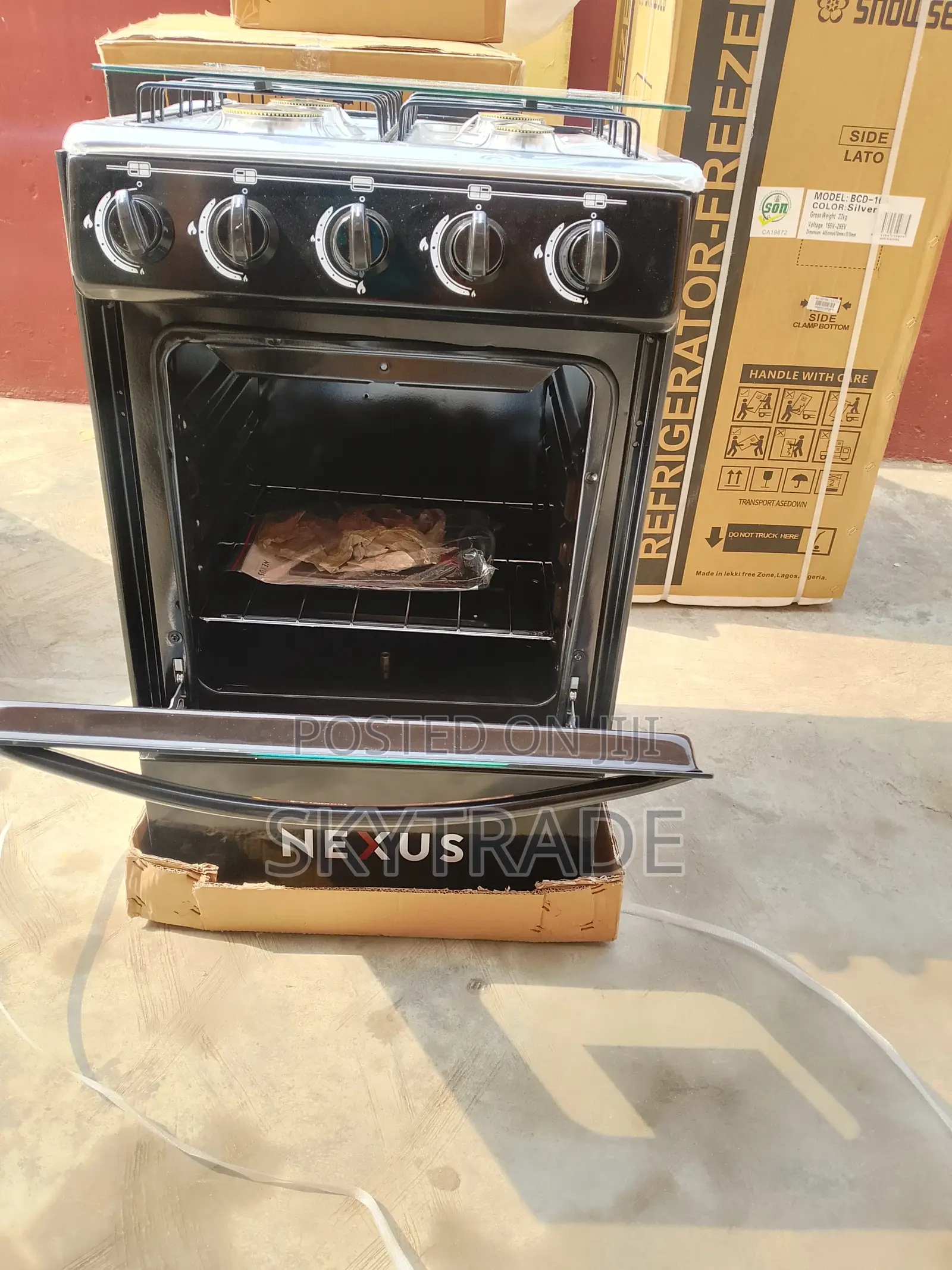 Efficient Nexus Gas Cooker Four Burner