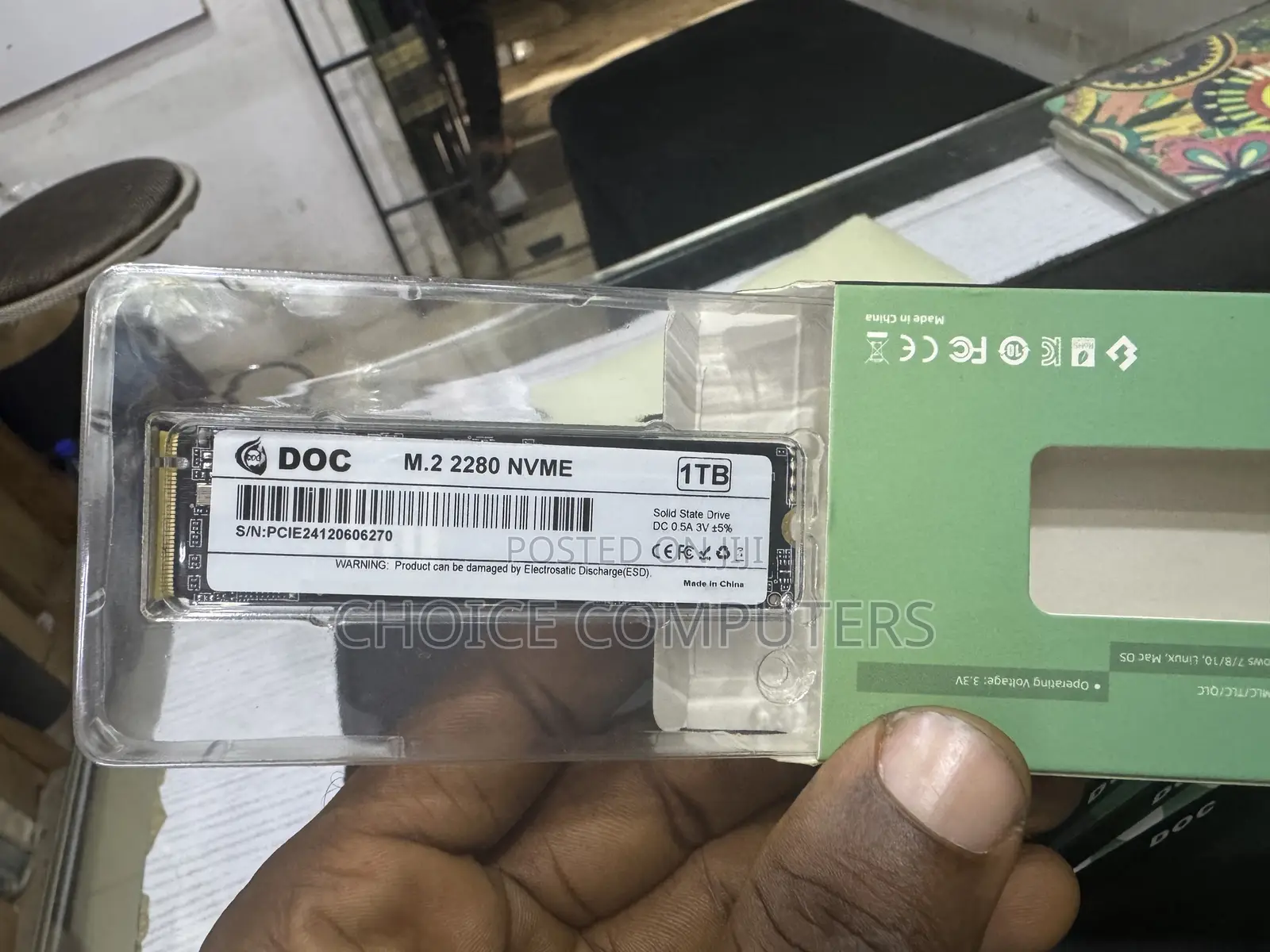 1tb Doc M.2 2280 Nvme SSD